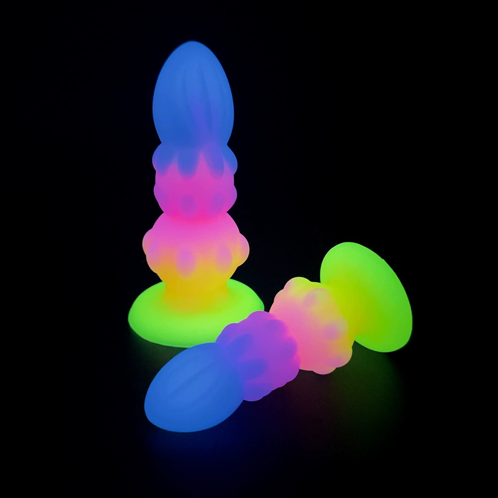 Гордый цветок инопланетянин X-образные анальные congestion supplies colorful excitement and sex supplies out SM toys liquid silicone anal plug