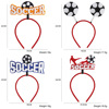 Football headband, decorations suitable for photo sessions, props, new collection