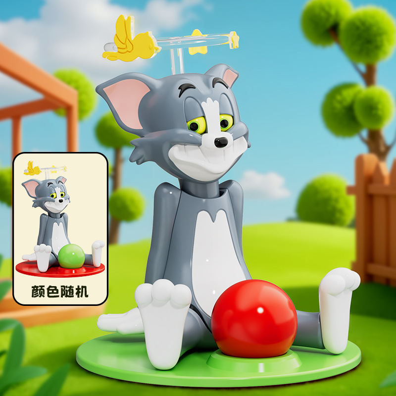 猫和老鼠可动发条手办盲盒系列倒霉的汤姆猫手办摆件玩具礼物批发|undefined