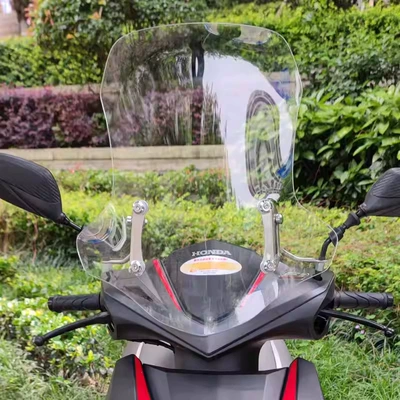 Motorcycle Modification Accessories, Rain – Motorcycle front windshield - classic-transparent-50cmb8-accessories