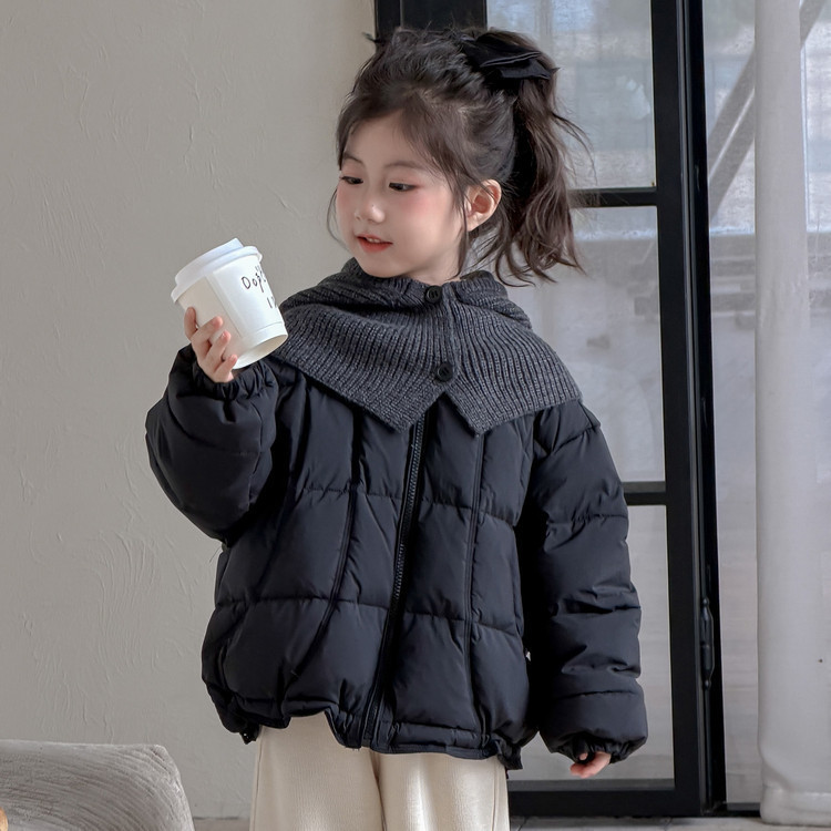 Cute Candy-Style Children's Korean Winter Warm Coat for Girls, down Jacket, Winter Clothing for Baby Girls, Fashionable White Duck down Coat Cute Candy-Style Children's Korean Winter Warm Coat for Girls, down Jacket, Winter Clothing for Baby Girls, Fashionable White Duck down Coat