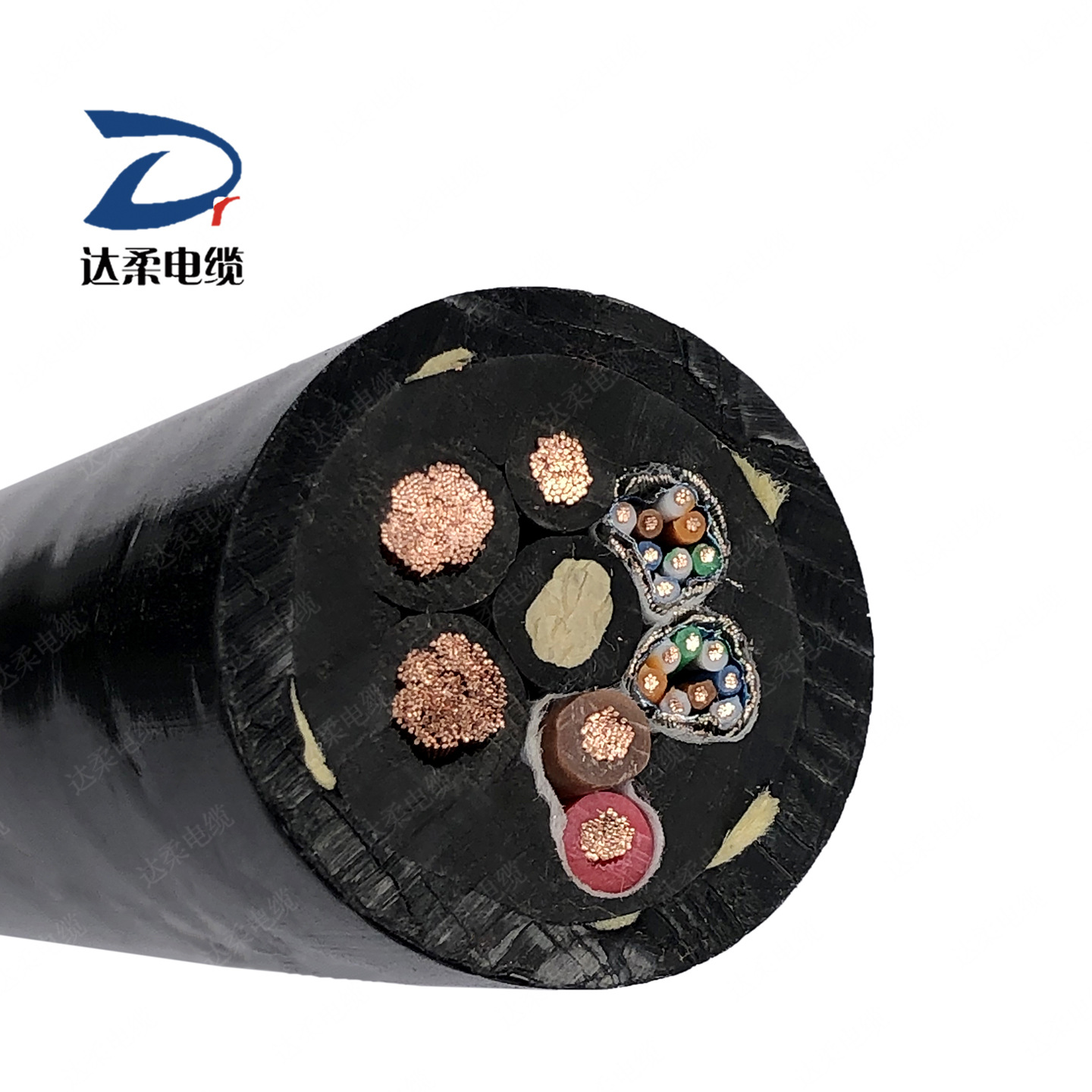 港口卸船机电缆 18*1.5 +25*6.5凯伏特电缆卷筒抗拉钢丝铠装