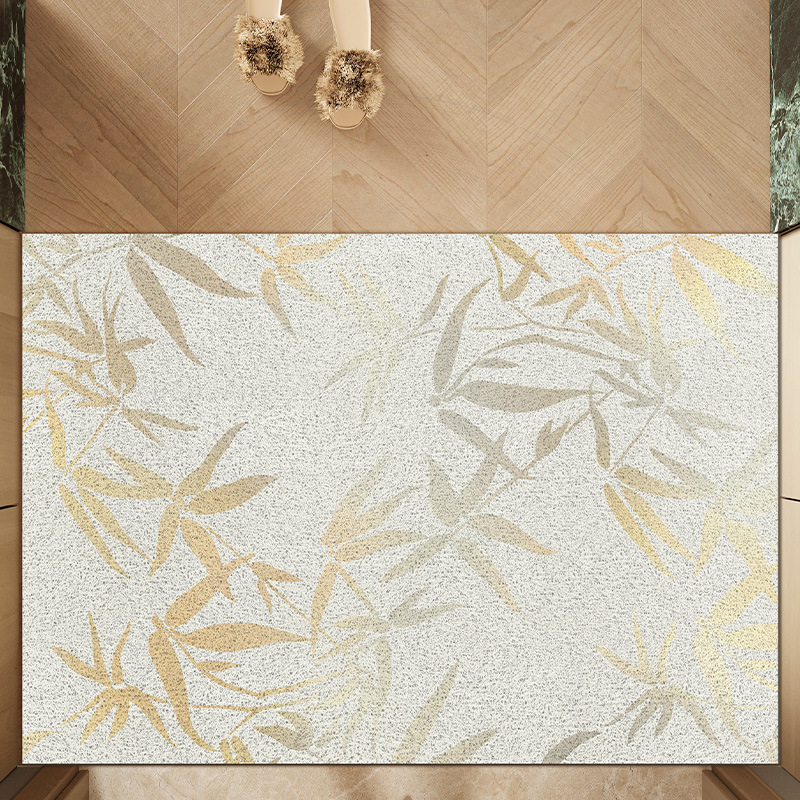 Durable Pvc Door Mat For Entryway - Scratch Resistant Dust Scraper_voghion.com