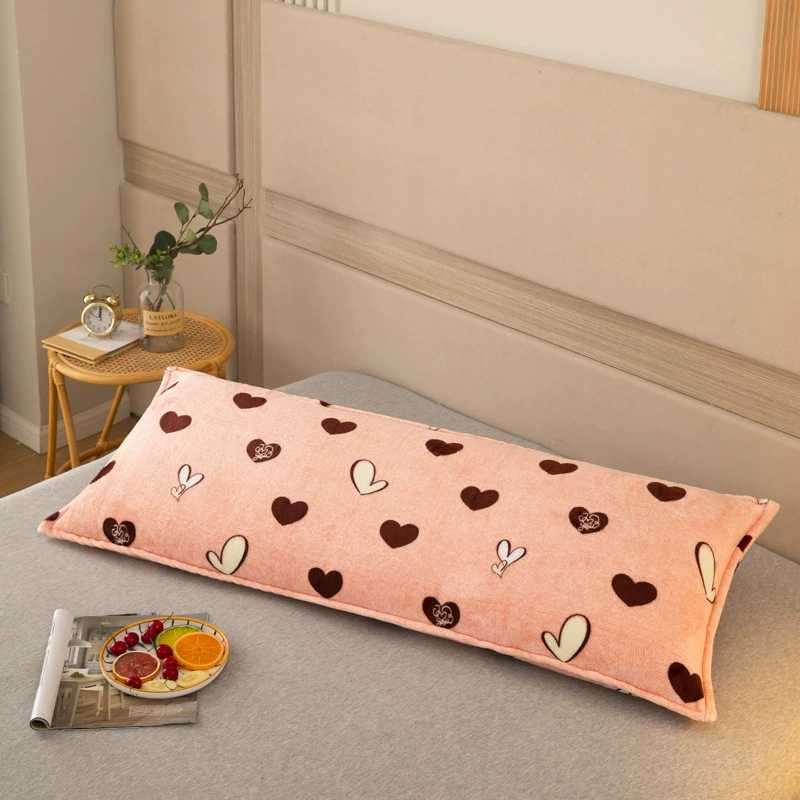 Keep warm coral flannel pillowcase, upgraded version