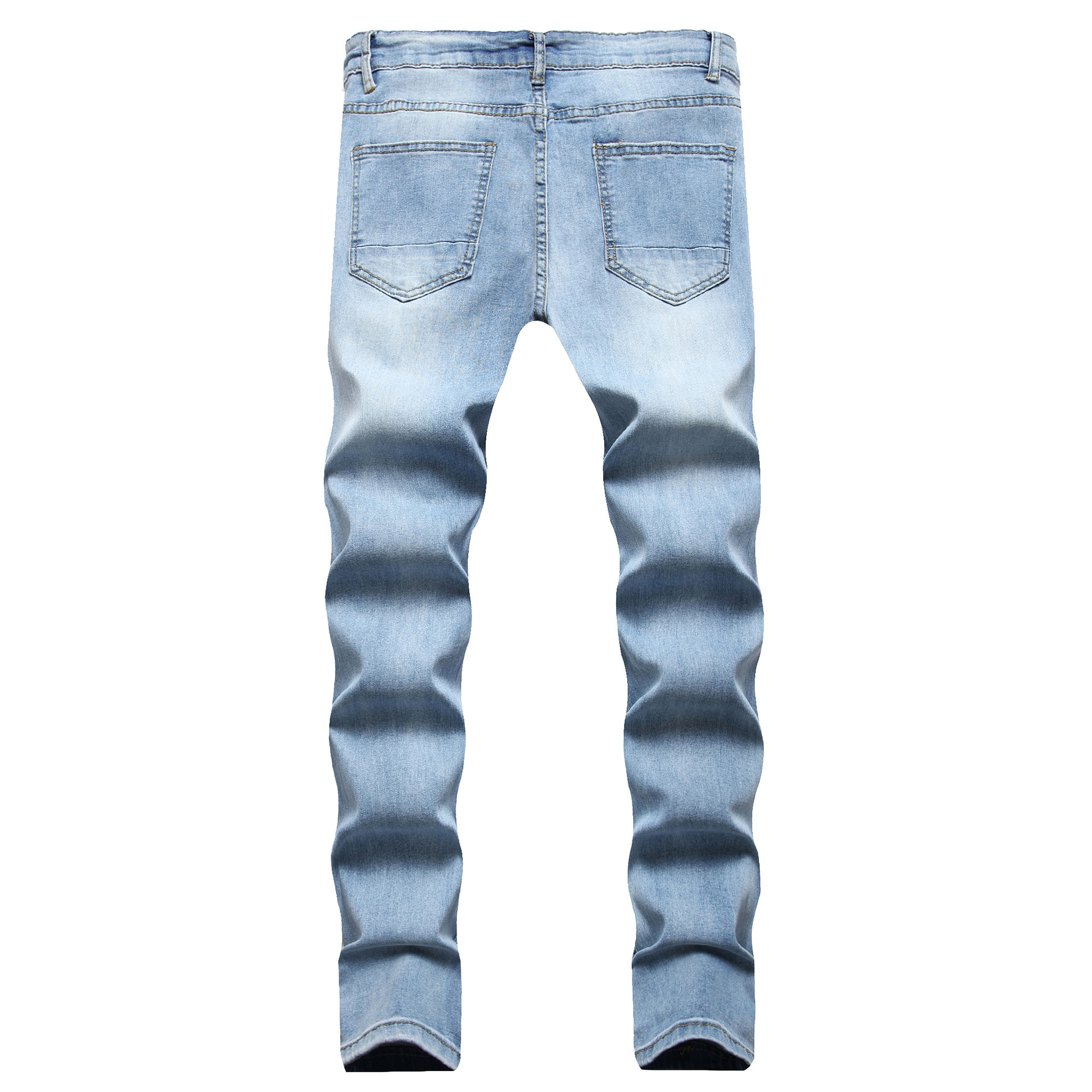 Men's Solid Color Washed Men's Clothing display picture 12