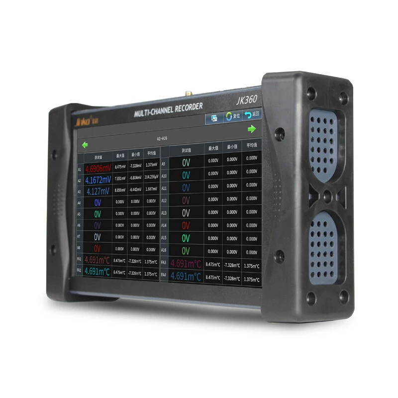 JINKO Jinke JK360 сбора данных Регистратор сигналов может поддерживать 72 канала 12 логических каналов