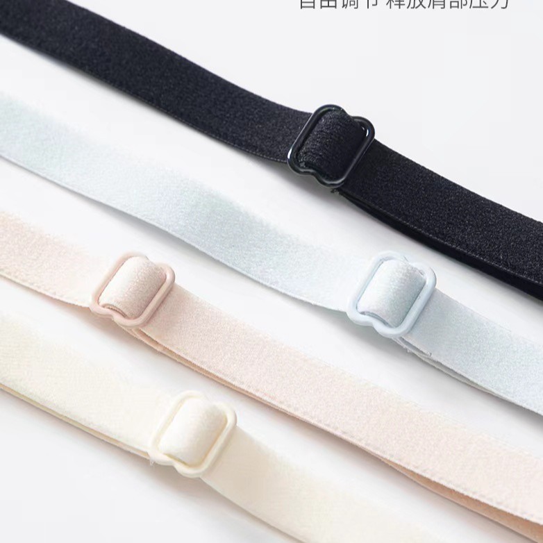 Taza de orejas de conejo ligera y sin costuras La ropa interior de niña de verano es delgada, soporte suave, sujetador de pecho de colección lateral alta