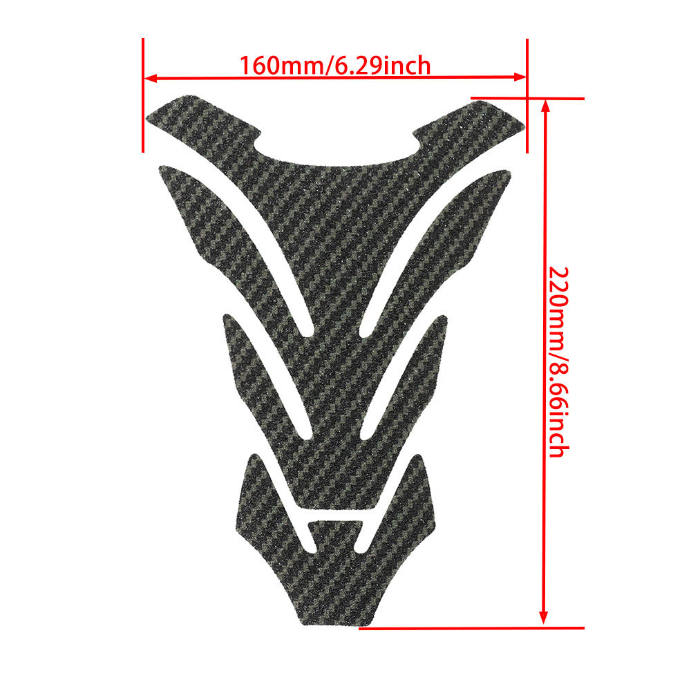 Para Honda CBR 190 250 400 500 650R/RR modificado universal tanque de combustible adhesivo de hueso de pescado de papel
