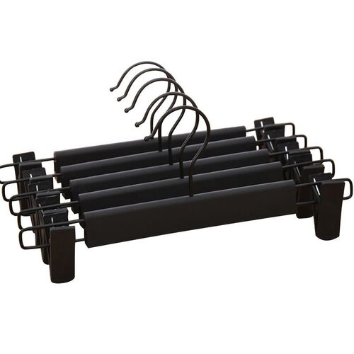 Strong and Seamless Sandpaper Skirt Hanger Clip JK Skirt Hanger for Drying Clothes Home Use Student Clothes Hanger Axe Clip Plastic