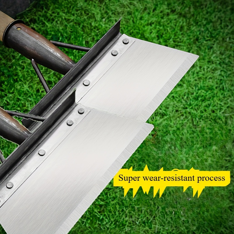 2025新款跨境代發2個耐用金屬木柄花園鋤頭超耐磨跨境