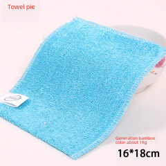 即墨批發 一代16*18彩色竹纖維洗碗布去油易清洗家庭廚房清潔抹布