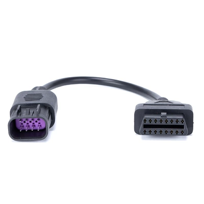 Obd to 8-Pin Diagnostic Adapter Suitable for Polaris All-Terrain Vehicle Atv Motorcycle Cable