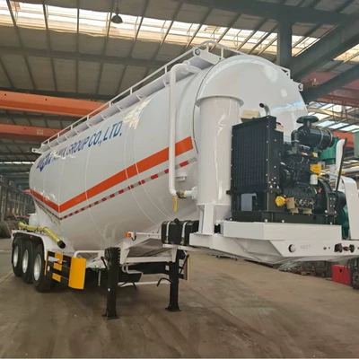 Cross-Border 55-Cubic-Meter Lightweight Bulk Cement Sement daşıyan yük maşınları