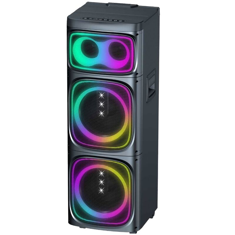 Foreign trade version video player with large speaker, Bluetooth trolley speaker, Android Google English system, YouTube karaoke machine Foreign trade version video player with large speaker, Bluetooth trolley speaker, Android Google English system, YouTube karaoke machine