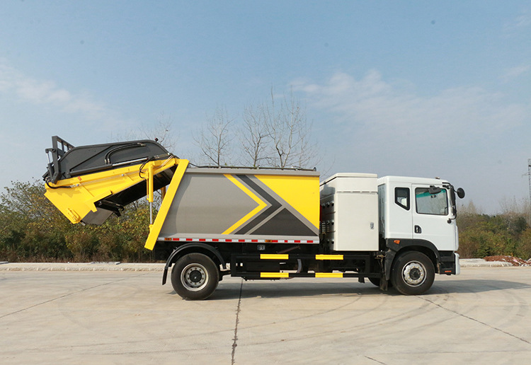 Dongfeng electric compactor garbage truck, National VI new energy compactor garbage truck, environmental sanitation garbage collection vehicle