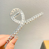 Big metal advanced hairgrip, summer crab pin, fashionable shark, wholesale, high-quality style