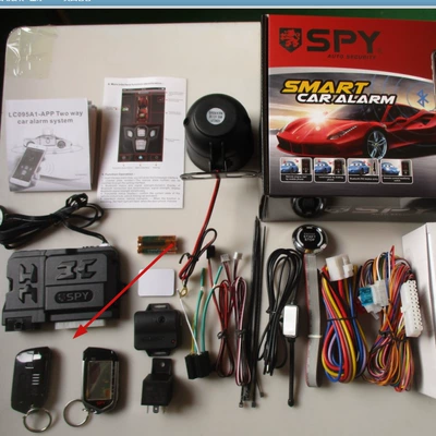 start two-way car alarm 1500: Car anti-theft device