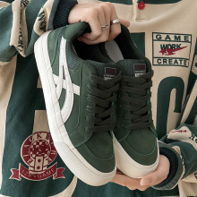 男鞋潮流小众原创设计帆布鞋2025秋季新款百搭休闲运动学生男鞋