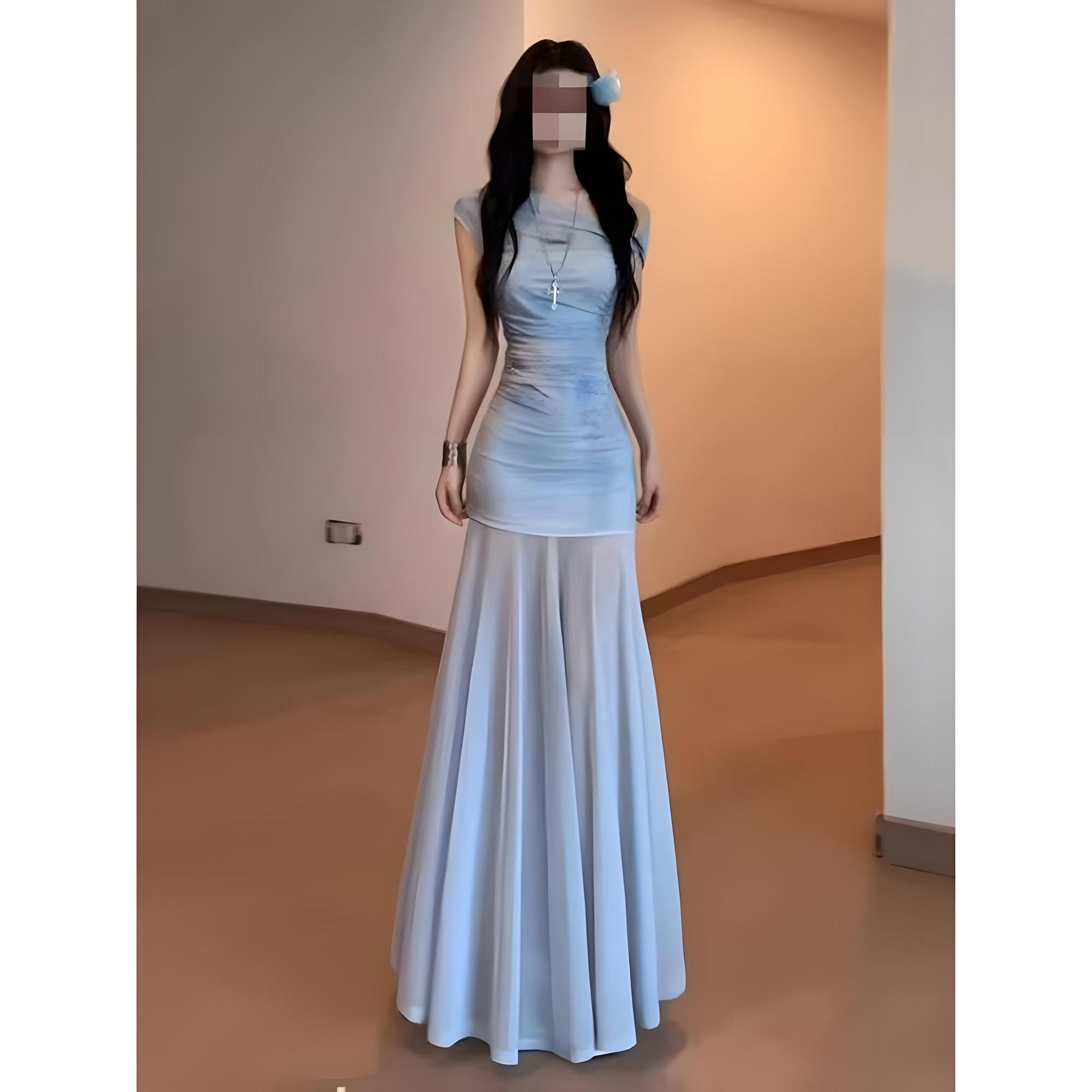 프렌치 해변 리조트 스타일 꽃무늬 서스펜더 드레스 여름 새로운 기질 허리 슬리밍 요정 롱 스커트 트렌디