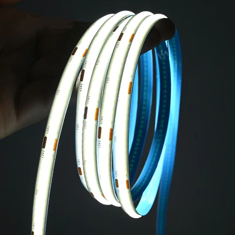 Carefully Selected 12V24V Ultra-Bright Cob Light Strips with Self-Adhesive Ultra-Thin Flexible Light Strips for Kitchen Wine Cabinets, Wardrobes, and Home Decoration Carefully Selected 12V24V Ultra-Bright Cob Light Strips with Self-Adhesive Ultra-Thin Flexible Light Strips for Kitchen Wine Cabinets, Wardrobes, and Home Decoration