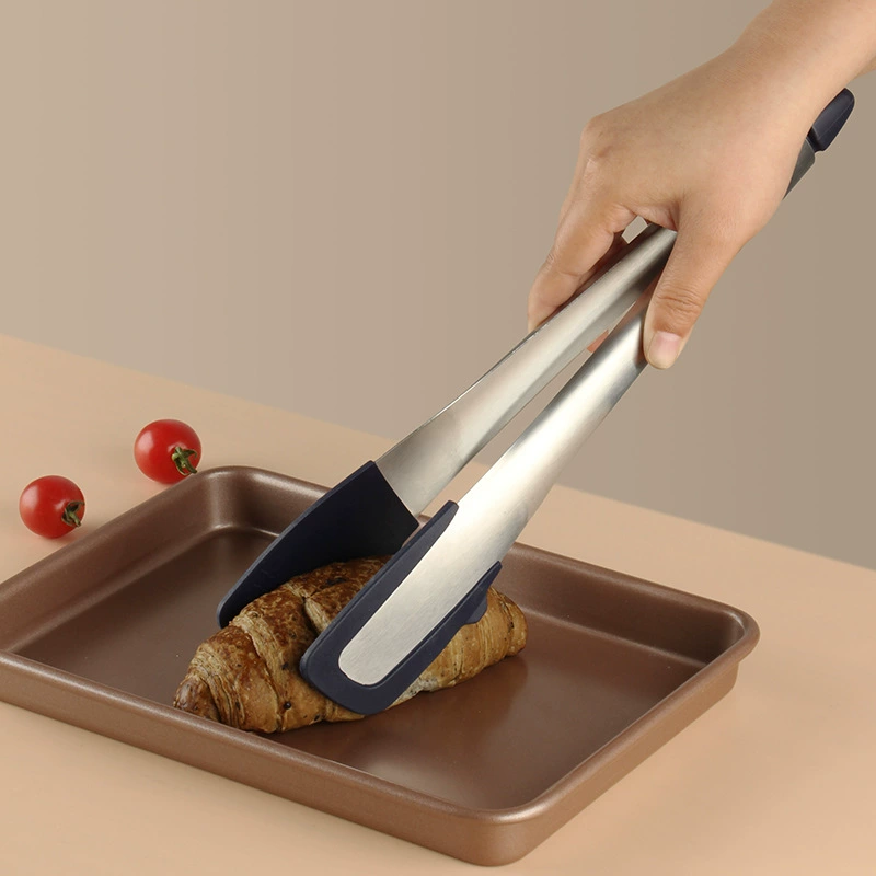 Щипцы для еды из нержавеющей стали 9inch 12inch бутик щипцы для еды щипцы для хлеба щипцы для стейка щипцы для вечеринки салат торт щипцы для еды