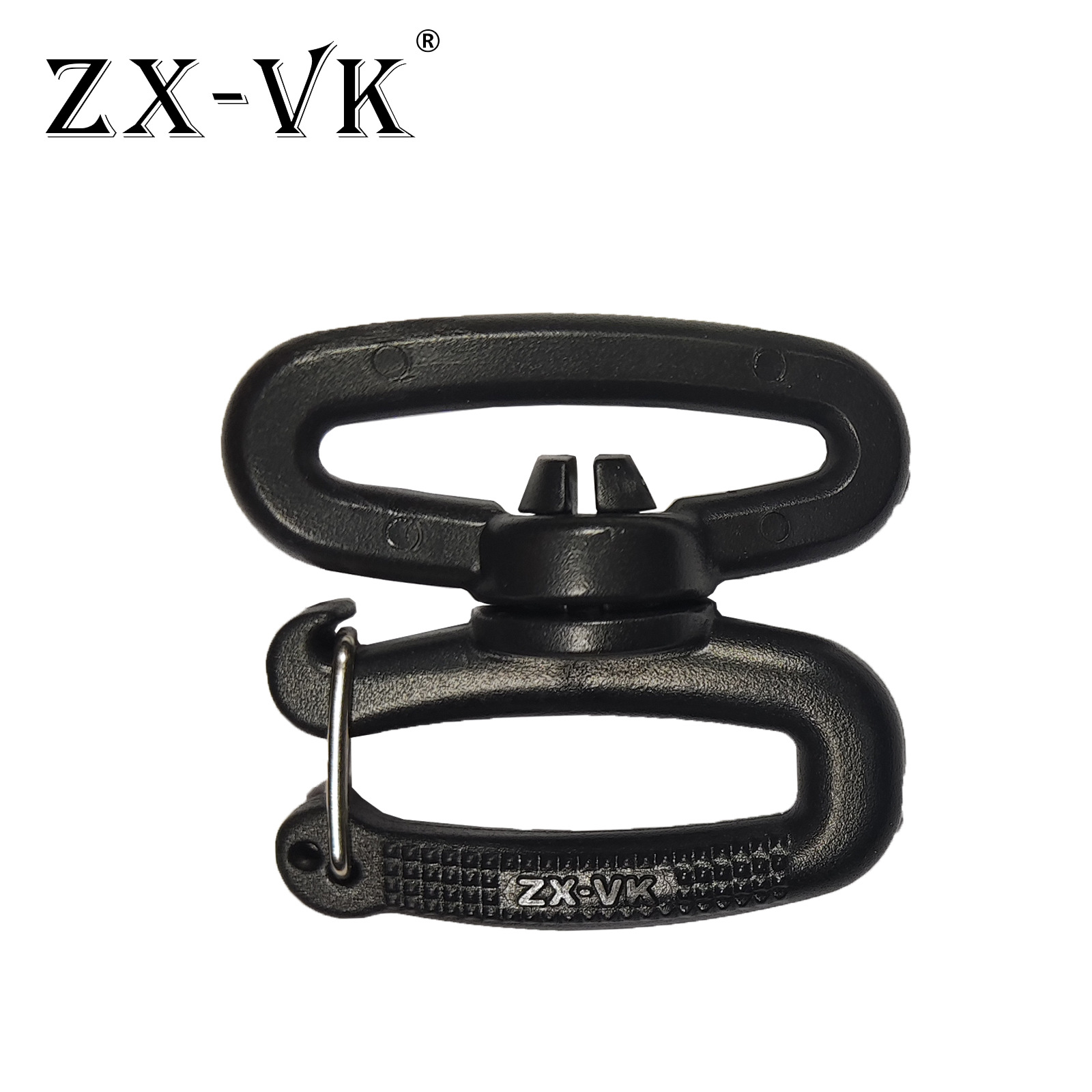 En stock suministro de plástico gancho giratorio accesorios de equipaje gancho giratorio perro hebilla correa de hombro gancho