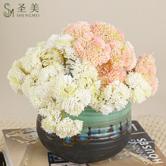 シミュレーション多肉植物ミニ手触りソフト菜の花フォトフレーム花アジサイ果小盆花配材ミラノ果造花