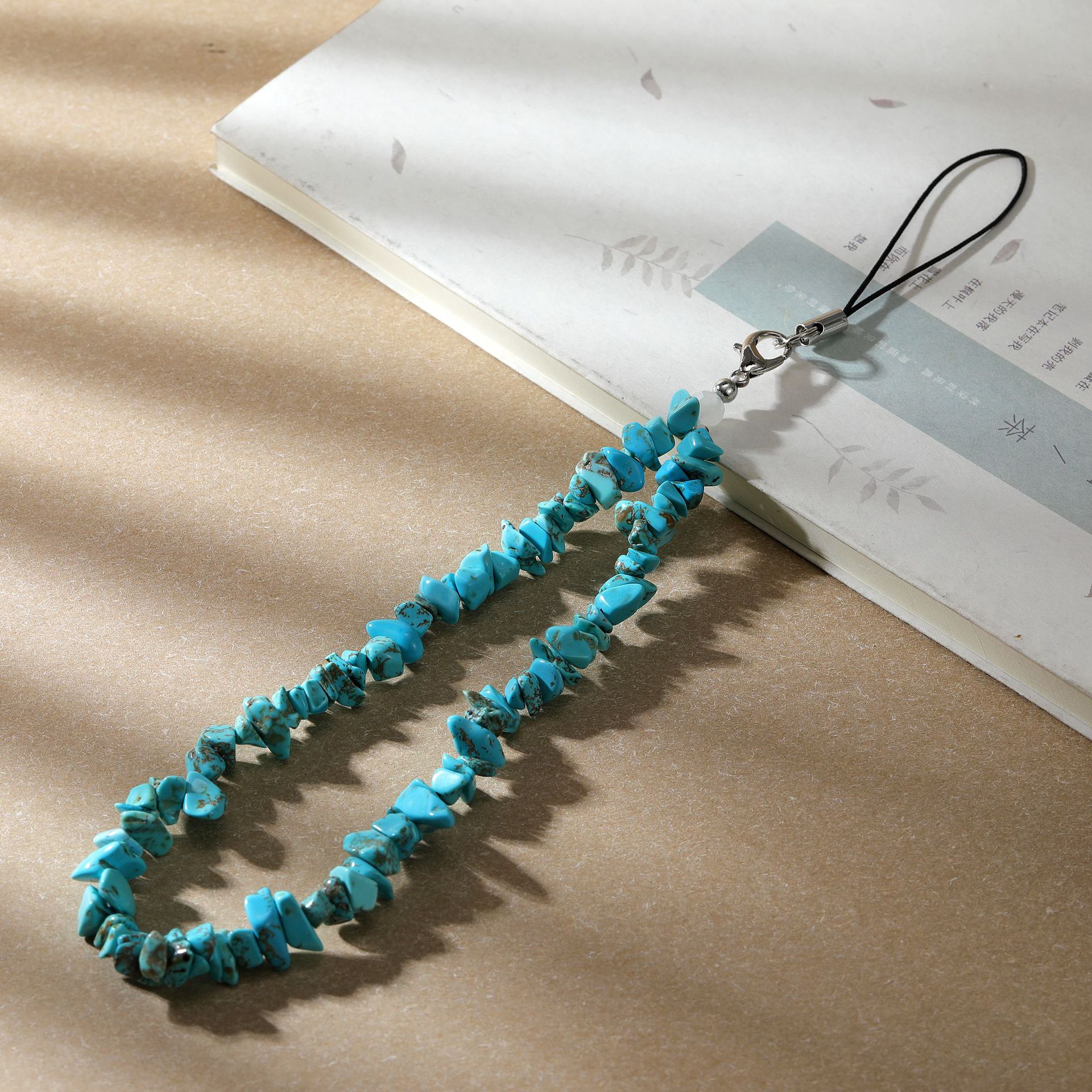 1 Pièce Vêtement De Rue Irrégulier La Pierre Naturelle Chaîne De Téléphonie Mobile display picture 10