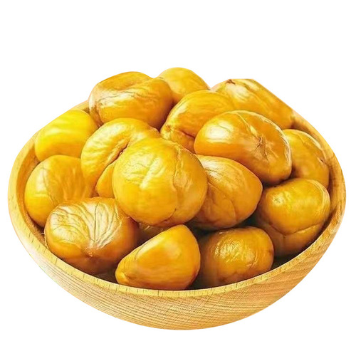 Authentic Fortune Rich Good Luck Chestnut Oil Chestnut Kernel Bar, Ready-to-Eat, Shell-Free Chestnut, Cooked Soft and Sweet, Popular Online Snack