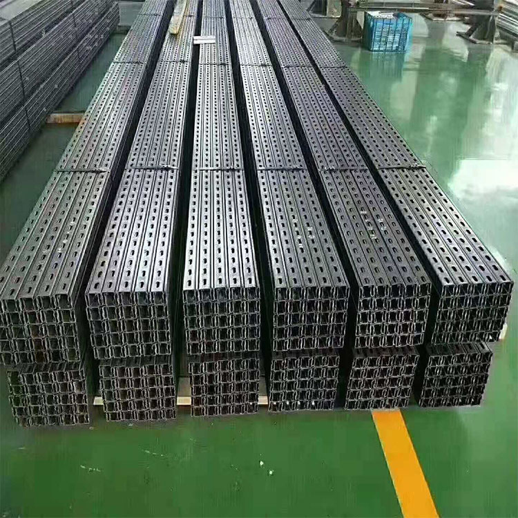 太阳能热镀锌光伏支架  国标 小C型钢  车棚耐震光伏支架规格齐全