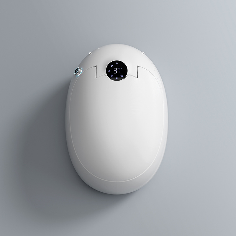 Inodoro inteligente creativo tipo huevo automático Flip esterilización doméstica inodoro sin límite de presión de agua