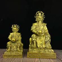 黄铜龙王爷神像东海龙王铜像家居客厅供奉佛像工艺品装饰品