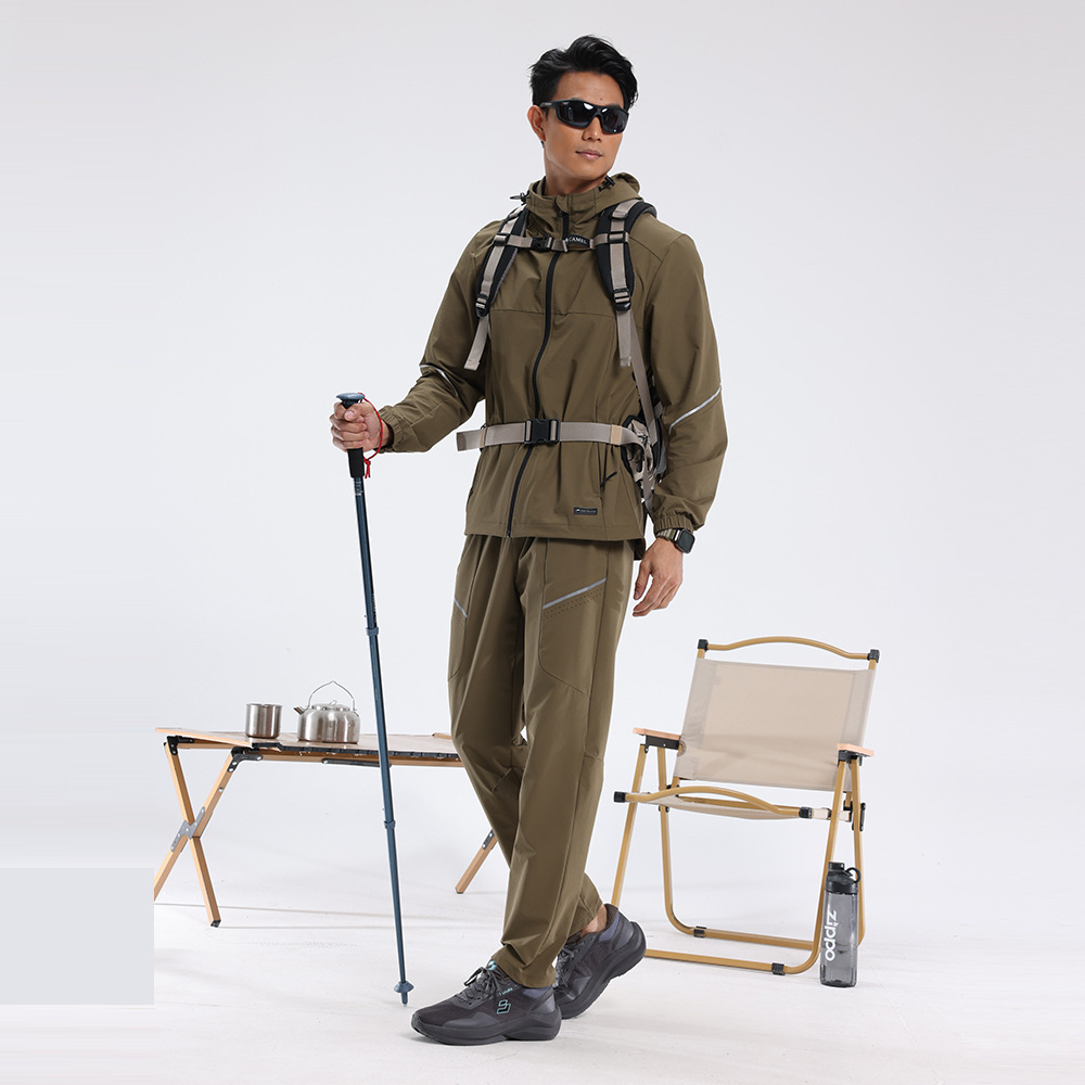 lulu, pantalones deportivos al aire libre, acondicionamiento, secado rápido, tendencia casual, pantalones deportivos de montaña sueltos, hombre