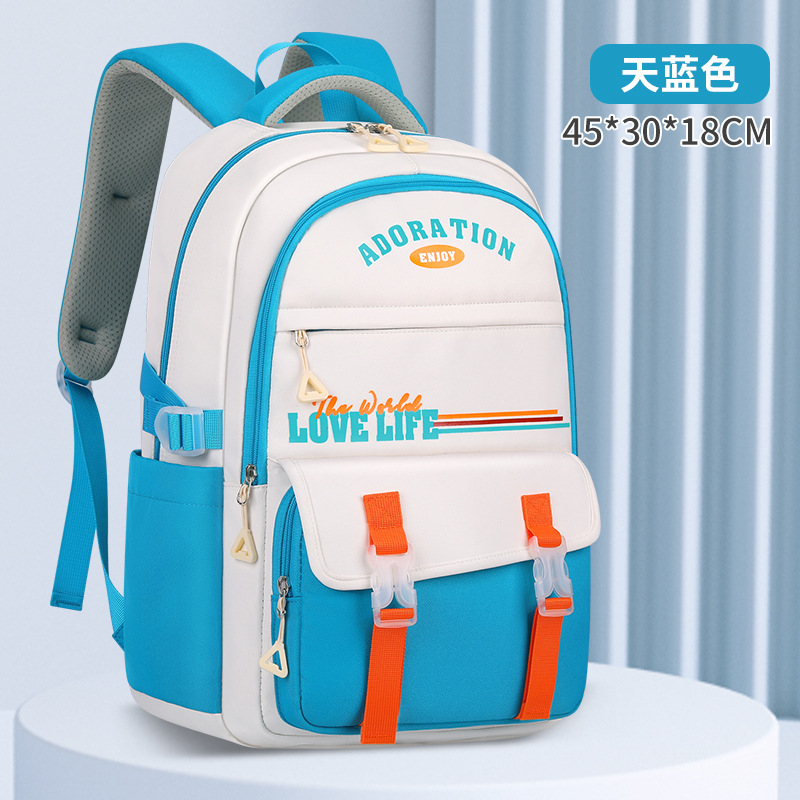 La mochila de los niños ligeros de los hombres de 6 a 14 años puede contener la mochila del estudiante de la carretilla Nueva mochila del bebé del sésamo para los estudiantes de la escuela primaria