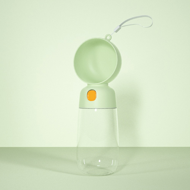 Taza de agua de salida de perro mascota caliente transfronteriza portátil taza hervidor perro caminando dispensador de agua botella de agua alimentador de agua