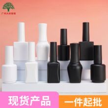 现货指甲油盖带刷甲油胶玻璃瓶空瓶甲油胶瓶