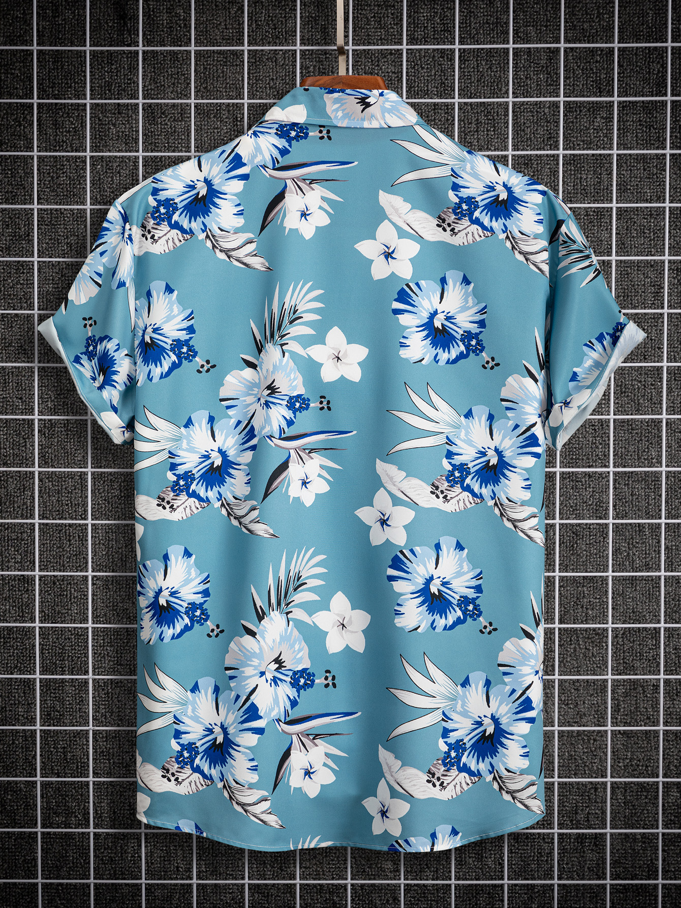 2024 New Men's Digital Printed Shirts are Simple and Fashionable_voghion.com