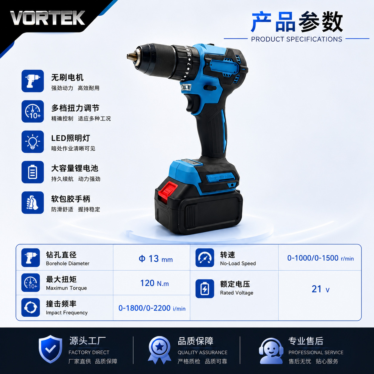 Makita-style Brushless 404/487 Model High-Power Lithium Battery Angle Grinder Cordless Impact Drill Cross-Border Combo Kit