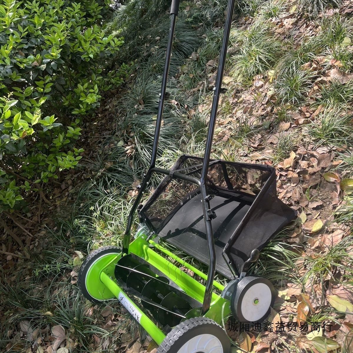 促销别墅家用两轮手推便携式人力推草机草坪机除草机推草机割草机