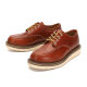 British retro brown new fashion tooling low-top leather shoes men's board shoes casual leather shoes fashion shoes