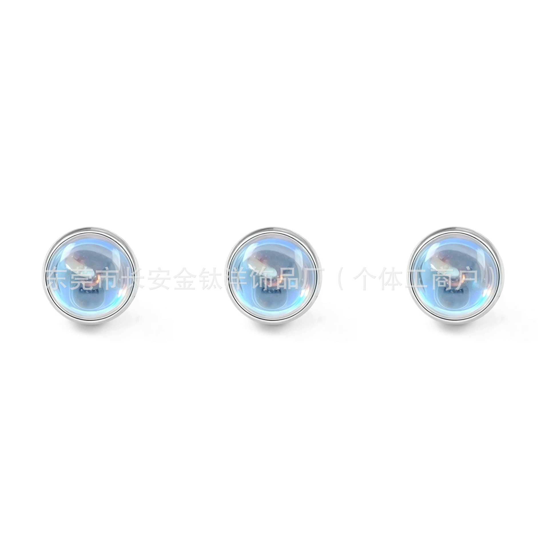 Labret piercing jewelry detail image