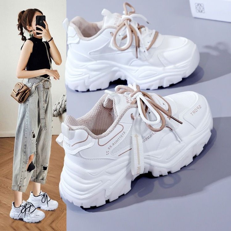 small white sneakers