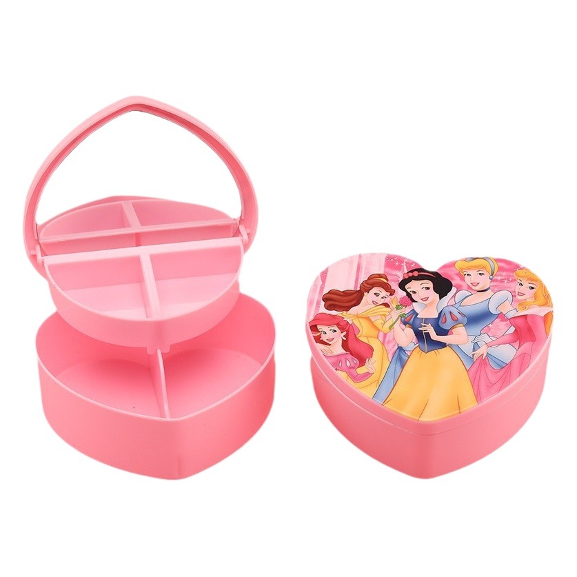 Pendientes anillo caja de almacenamiento pequeña exquisita caja de pendientes joyería simple clip de oreja caja de organización portátil pendientes caja de joyería