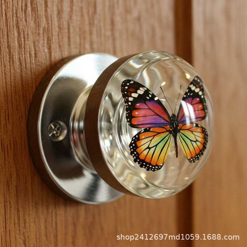 跨境新品Unique decorative door handle 独特的门把手装饰几何|undefined
