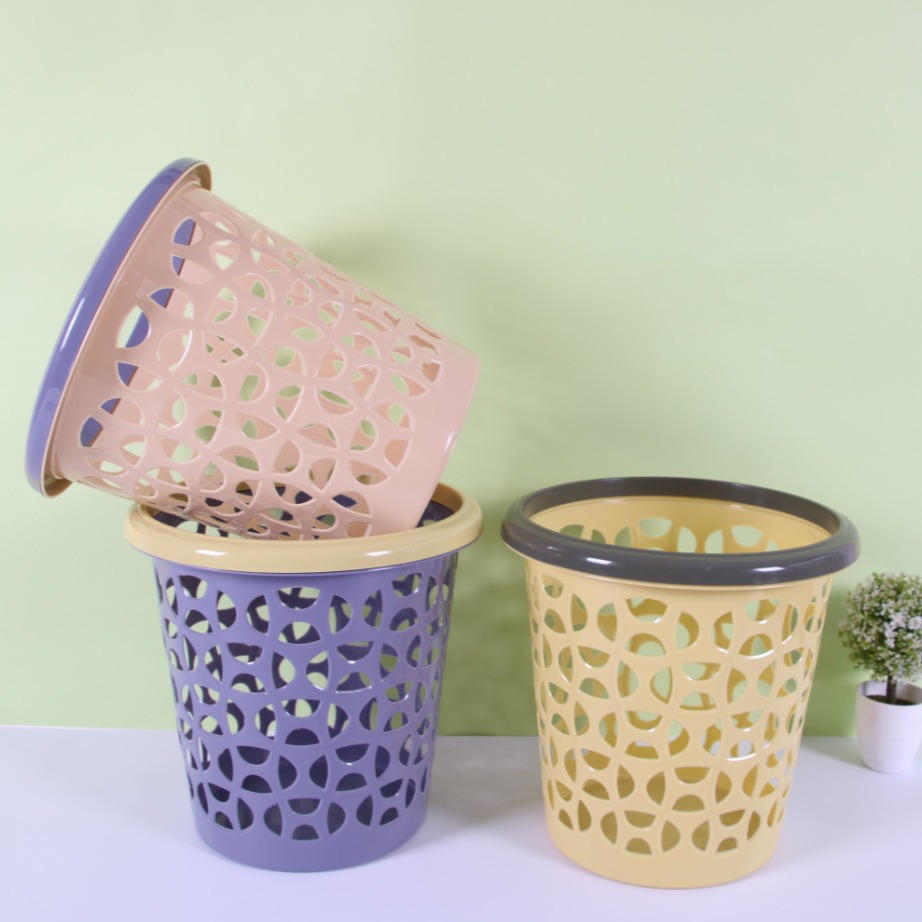 fashionable plastic creative garbage can for home use