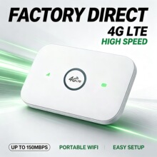 4G Portable MiFi Mobile WiFi Hotspot for Cars and Home Use
