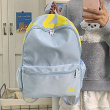 新款双肩包女简约旅行轻便通勤背包大容量初高中高颜值大学生书包