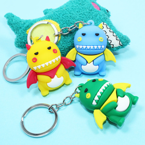 Creative cartoon keychain small gift shopping mall doll claw phone push small goods for ladies bags hanging ornament