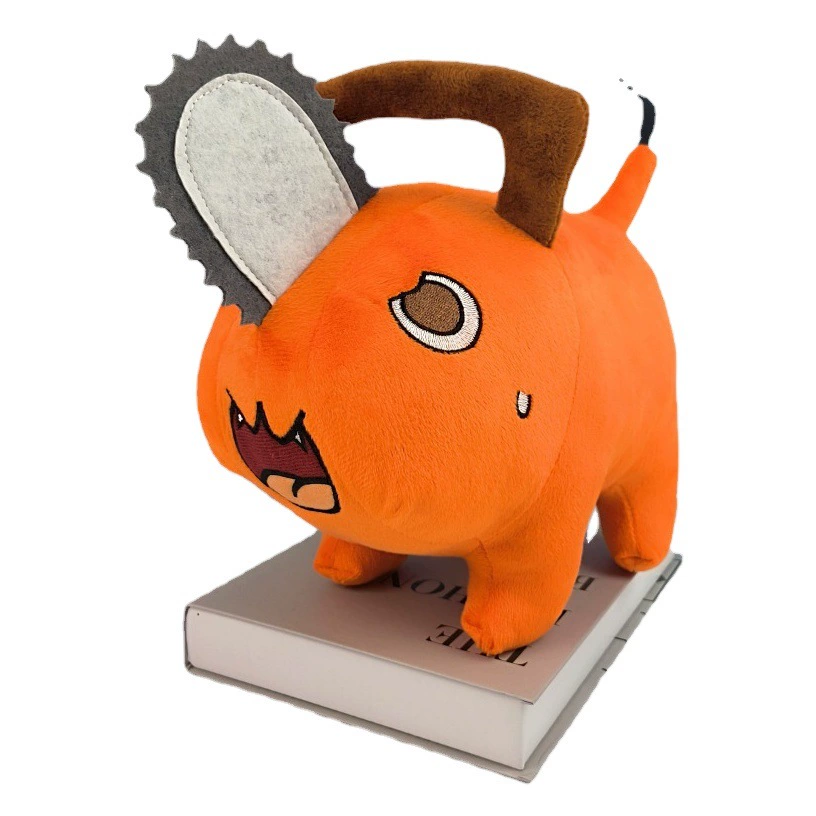 Poqita бензопила собака демон Poqita бензопила человек периферийная плюшевая кукла милая кулон COS кукла трансграничная