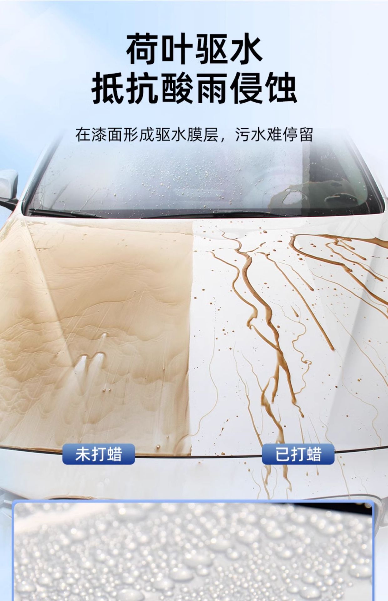 Car Wax Polishing for Black Cars, Special Car Waxing Maintenance, White Protection and Maintenance Polishing Paint Surface